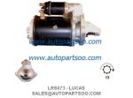 LRS173 LRS232 - LUCAS Starter Motor 12V 2.8KW 10T MOTORES DE ARRANQUE