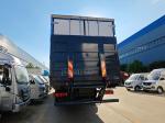 New Sinotruk 20 Tons Refrigerated Truck With Hydraulic Tail Plate Seafood Fruit