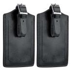 Fashion Promotional Luggage Tags PU / PVC Material Made For Travel Industry