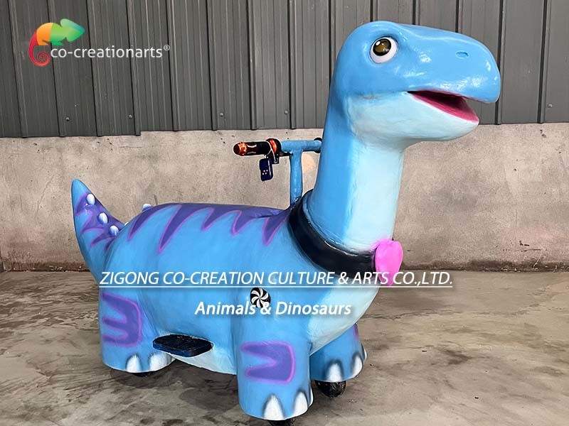 Outdoor Indoor Motorized Ride On Dinosaur 6M Coin Operated Animal Kiddie Rides