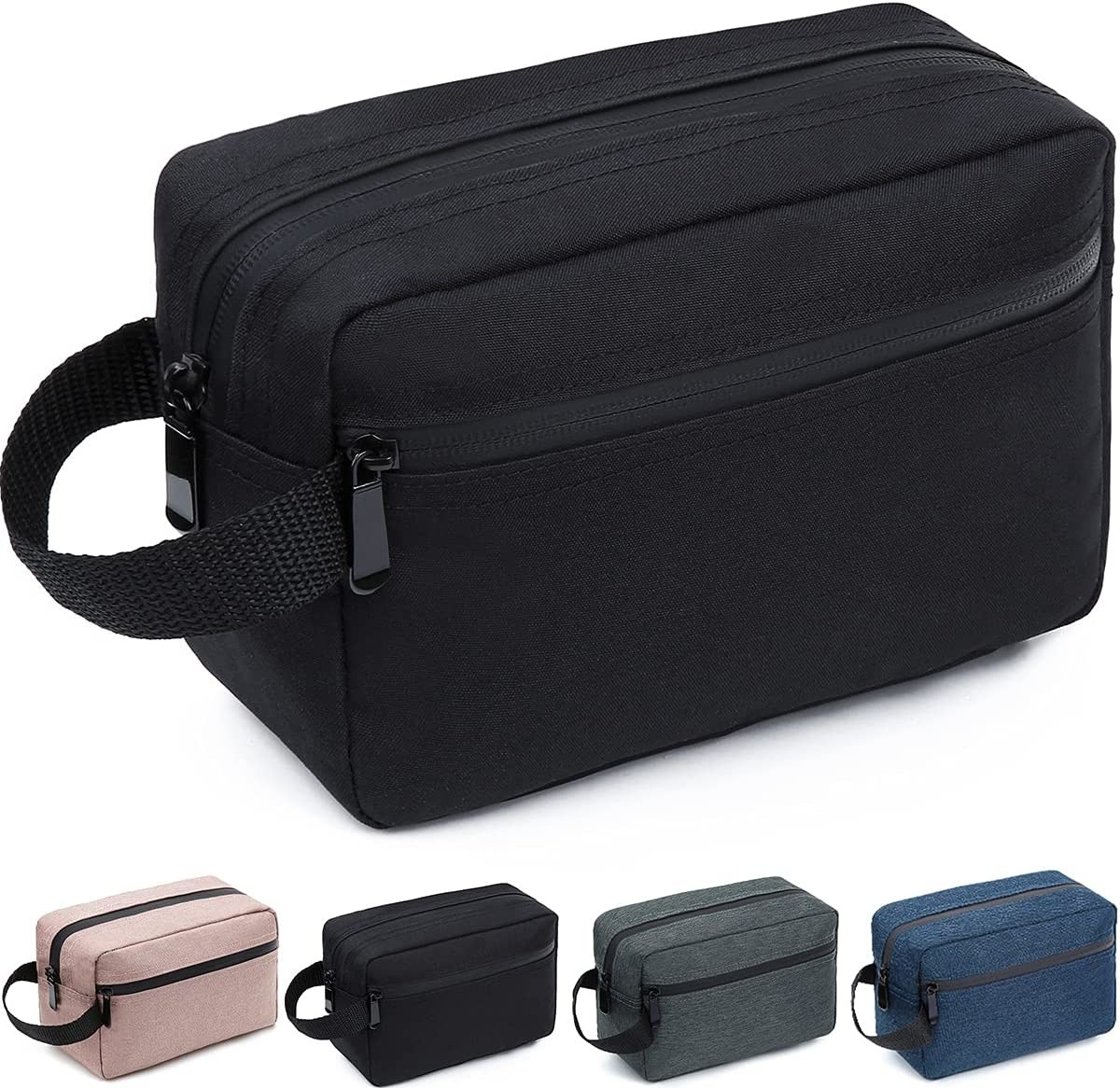 Toiletry Bag for Men Water Resistant Mens Shaving Bag for Travelling Travel Dopp Kit