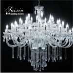 Factory Wholesale Large Metal Crystal Chandeliers For Wedding Decoration