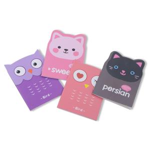 China Cute Cartoon Mini Note Book Elastic Kawaii Stationery Paper Cover for Kids and Girls wholesale