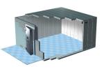 UL Standard 70mm Steel Panel Strong Room In House Corrosion Resistance