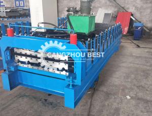 China IBR Roof Making Machine / Roofing Sheet Roll Forming Machine Stable Performance wholesale