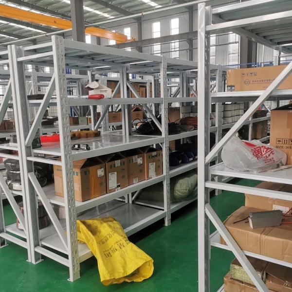 Custom Thickness Warehouse Storage Rack Supermarket Steel Racks For Inventory Control