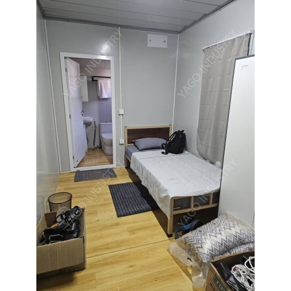Thermal Insulation Mining Camp Flatpack Container House Modular Building