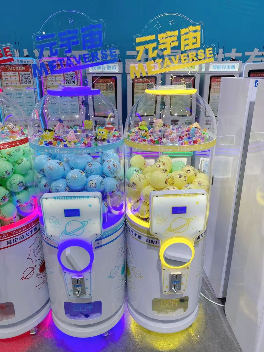 Capsule Vending Machine Coin Operated Gashapon Vending Machine
