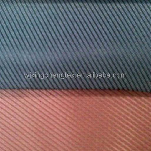 100% Polyester Woven Fabric Super Poly Twill Lining Textured Designable Stock