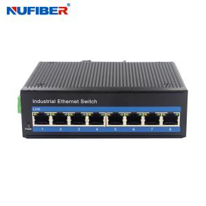 China Din Rail Unmanaged Industrial Switch 8 port Industrial Gigabit Ethernet Switch wholesale