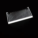 Led Bar Anodized Aluminium Profiles 6063 Extruded Heat Sink Profiles Enclosure