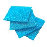 100% Bayer UV Embossed Solid Polycarbonate Sheet Outdoor Crystal Polycarbonate
