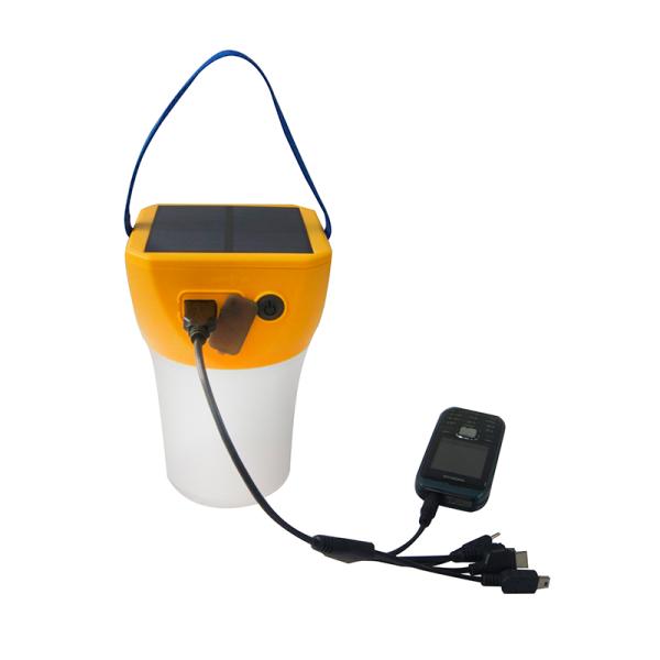 5V Solar Power LED Lantern , Mini 360D Charging Solar Powered Garden Light
