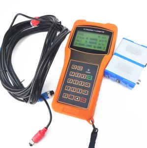 China DN15-6000mm Digital Ultrasonic Flowmeter Tuf-2000h Portable Flow Meter wholesale