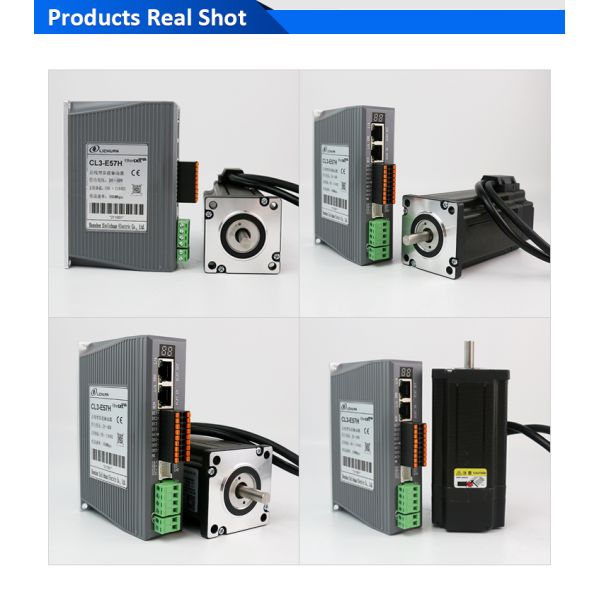 Lichuan DC Closed Loop Stepper Motor Drivers Kit 2.8N.m 2 Phase Nema24 DC24V~48V 4.5A 1000PPR