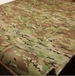 Woven Twill Camo Material Fabric Waterproof Multicam Nylon Cloth