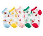 Party Wear Childrens Ankle Socks Cotton Children Kids Socks Knitting Student