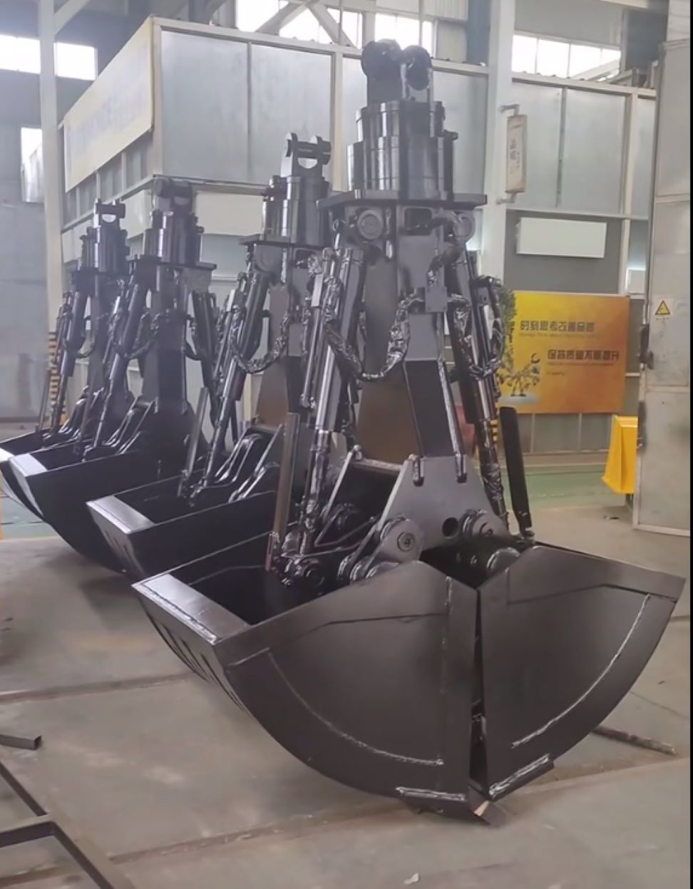5-40ton Excavator Hydraulic Rotating Grab Clamshell Bucket for all type excavators