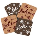 Xmas Decorating Cork Coasters Table Mats Personalized Cork Placemats