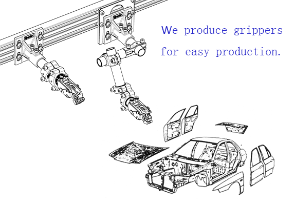 Customized Robotic Transfer Gripper With Fast Opening & Closing Action