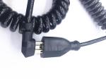 American standard 3pin black 13A extension power cable 0.5m-10m copper power