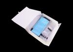 Gold Stamping Spot UV Folding Gift Box Eco - friendly White Cardboard Flip Top