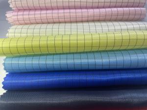 China Conductive ESD Flame Retardant Fabric Anti Static Waterproof Poly Cotton FR Twill Fabric For Workwear wholesale
