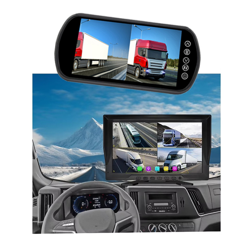 7 Inch AHD Private Mould 1080P Rear View Mirror Monitor TFT Car Monitor