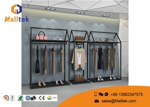 China Metal Retail Garment Racks And Displays Wall Mounted Store Decoration wholesale