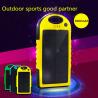 Buy cheap Travel Camping double usb solar mobile phone battery charger 5000mAh from wholesalers
