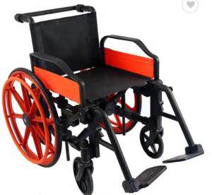 China Elderly Patient Mri Wheelchair Folding Non Magnetic wholesale