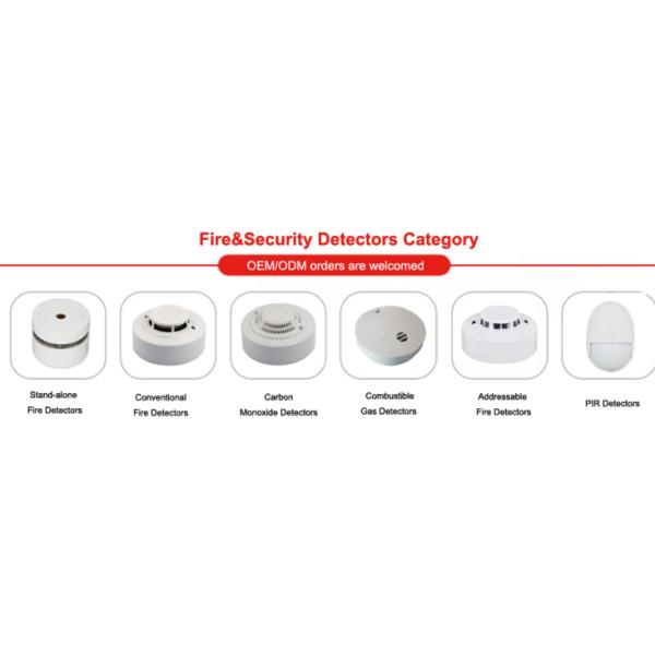 EN Approval Temperature Sensor CO Carbon Monoxide Detector Heat Detector Alarm