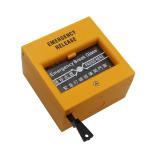 Yellow Call Point Emergency Break Glass Unit , Waterproof Manual Call Point