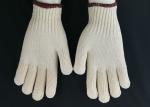 High Durability Hand Protection Gloves , White Cotton Inspection Gloves