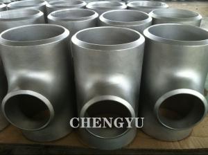 China Anti Rust Stainless Steel Pipe Fittings B16.9 Reducing Tee Pipe Fitting ASTM wholesale