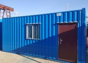 China Thermal Insulation Thickened Door 20gp Prefab Office Container wholesale