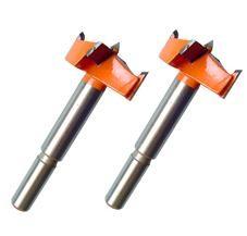 China Woodworking Forstner Drill Bit With Tungsten Carbide Tipped Orange Color Painting wholesale
