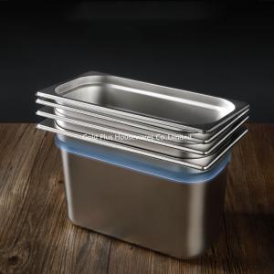 China 1/1 Anti Rust Metal Food Tray For Hotel Commercial Stainless Steel Pan wholesale