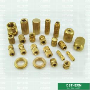 China PVC Box PVC Fittings Brass Inserts Brass Color Female Brass Inserts  Customized Designs wholesale