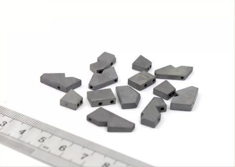 Hard Metal DCMT Carbide Inserts , Internal Thread Cutting Tool With CVD Coating