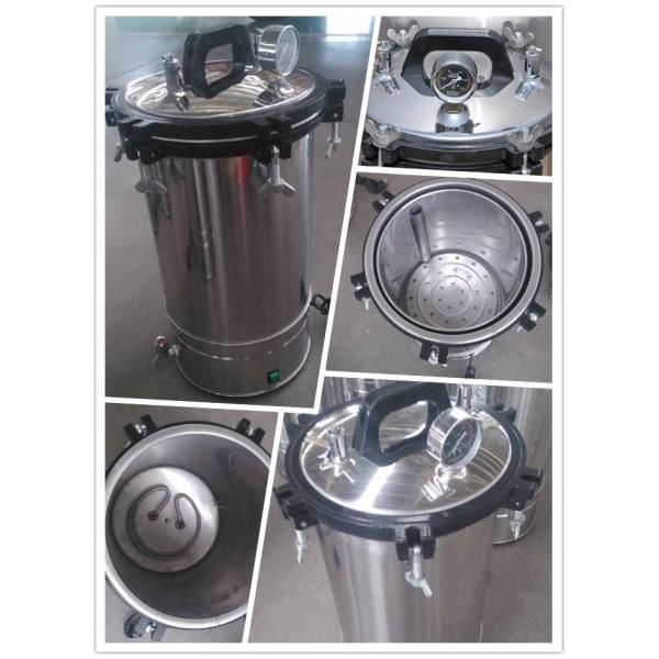 Manually Control Portable Autoclave Machine Electric Heating Type Portable Dental Sterilizer