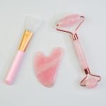 Anti Puffiness Facelift Jade Stone Rollers Length 150mm