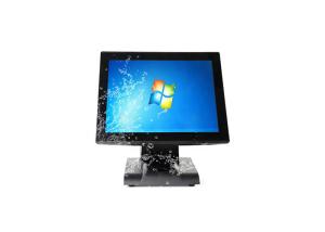 China Capacitive Touch Screen POS PC 123 Track Card Reader Equipped 1024x768 Resolution wholesale