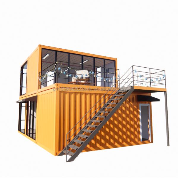 20ft Flat Packaging Sturdy and Durable for Bathroom Outdoor Container Storage Room Glass