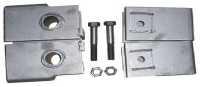China 10K Trailer Single Axle Suspension Kit Coupling Base Plate Type wholesale