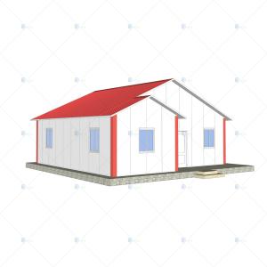 China Heya-2B04-A China 2-room high quality eco-friendly sandwich panel house for sale wholesale