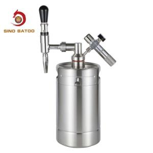 China 2L Double Wall Vacuum Nitro Cold Brew Coffee Dispenser wholesale