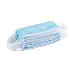 Dust Protection 3 Ply Face Mask CE FDA Certification Adjustable Nose Clip