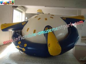 China Customized Durable Inflatable Boat Toys Saturn Rocker With Stainless Steel Anchor Ring wholesale