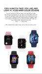 M16 Plus Smartwatch Call Sport Fitness Band Bracelet Heart Rate Password Split